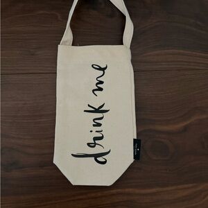 NWOT Kate Spade Drink Me Wine Tote